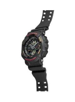 G-SHOCK Men's Round Shape Resin Band Analog & Digital Wrist Watch 32 mm - Black - GA-140-1A4  - Image 4