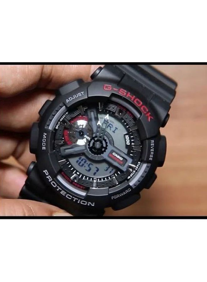 Men's Men's Resin Analog-Digital Watch GA-110-1A - 51.2 mm
