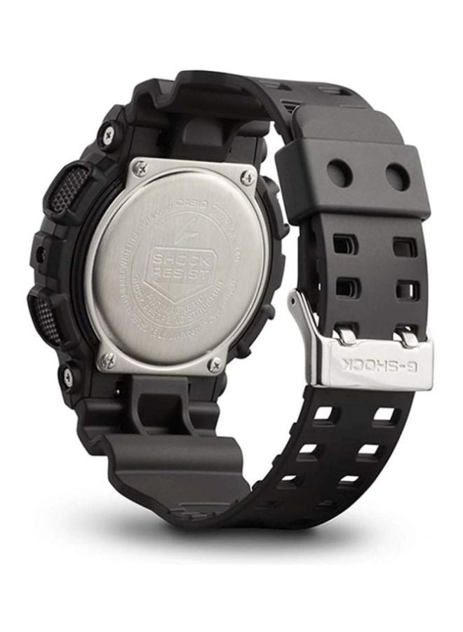 جي شوك ساعة يد بعقارب/رقمية مقاومة للماء طراز GA-140-1A4ER men - Image 2
