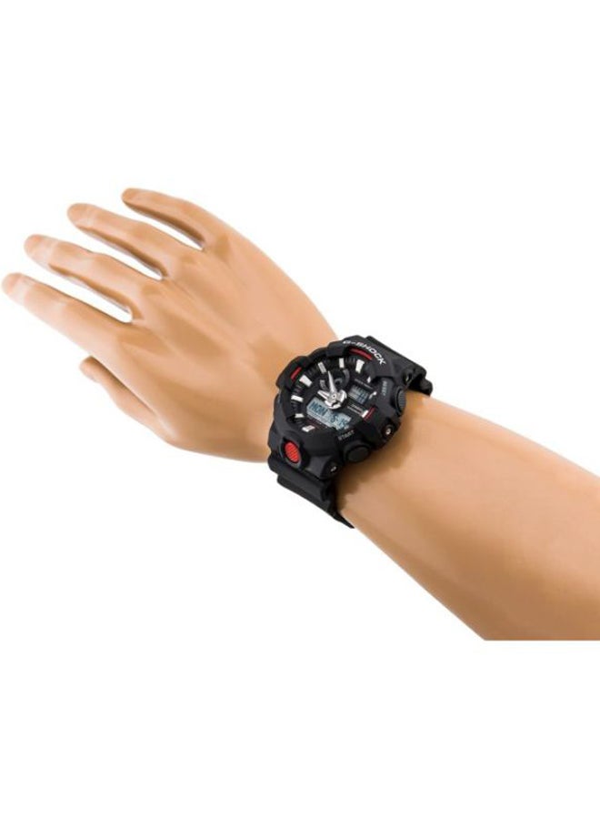 جي شوك ساعة يد رقمية وبعقارب مقاومة للماء طراز GA-700-1A men - Image 4