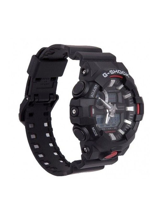 جي شوك ساعة يد بعقارب ورقمية مقاومة للماء طراز GA-700-1AER men - Image 3