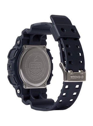 Men's Round Shape Resin Band Analog & Digital Wrist Watch 55 mm - Black - GA-140-1A4DR - view 3