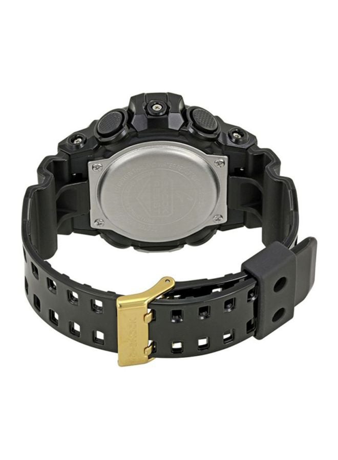 جي شوك ساعة يد رقمية وبعقارب ومقاومة للماء طراز GA710GB-1A للرجال - Image 2