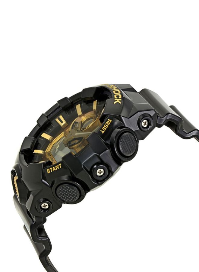 جي شوك ساعة يد رقمية وبعقارب ومقاومة للماء طراز GA710GB-1A للرجال - Image 4