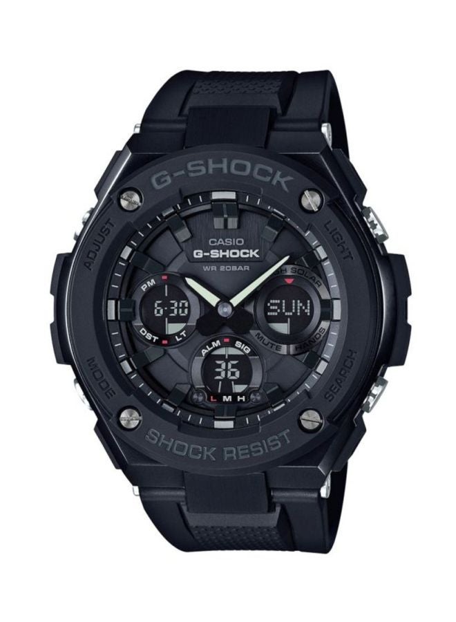جي شوك ساعة يد جي-ستيل رقمية وبعقارب طراز GST-S100G-1BDR men  - Image 1