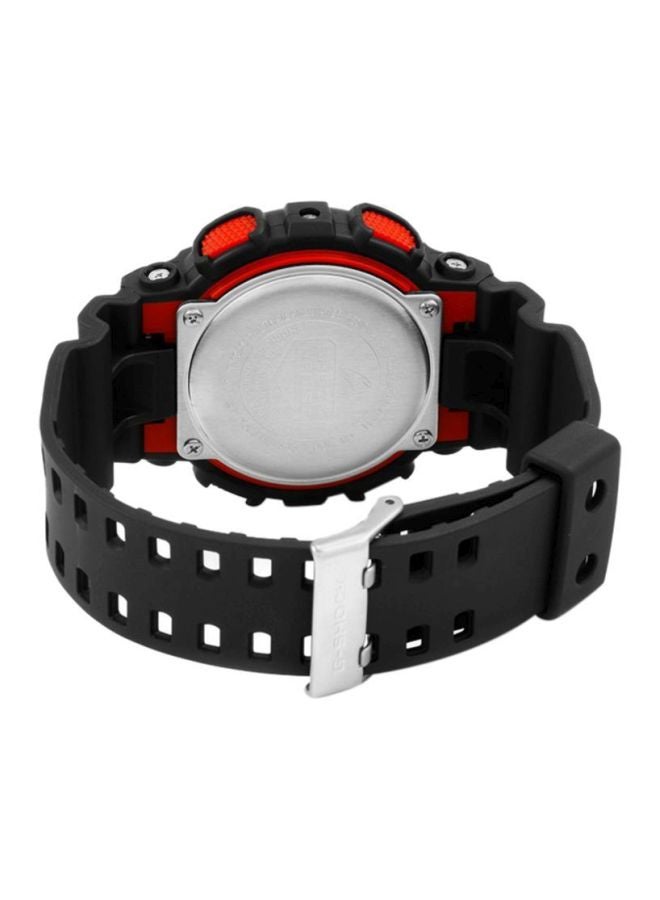 جي شوك ساعة يد رقمية وبعقارب مقاومة للماء طراز GA-100-1A4ER للرجال - Image 2