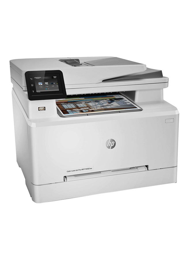إتش بي - طابعة MFP M282nw ليزر جت برو ملونة أبيض - Image 1