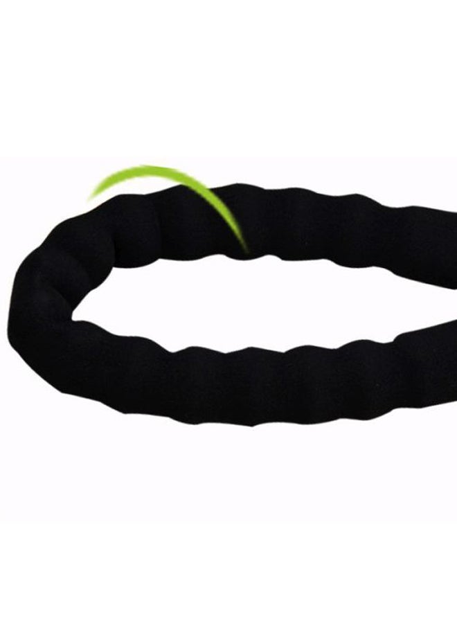 بيوينتي حبل مقود لتمشية الحيوانات الأليفة أسود/ رمادي 140سم - Image 3