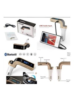 CARG7 Bluetooth FM Transmitter In-Car FM Adapter  - Image 2