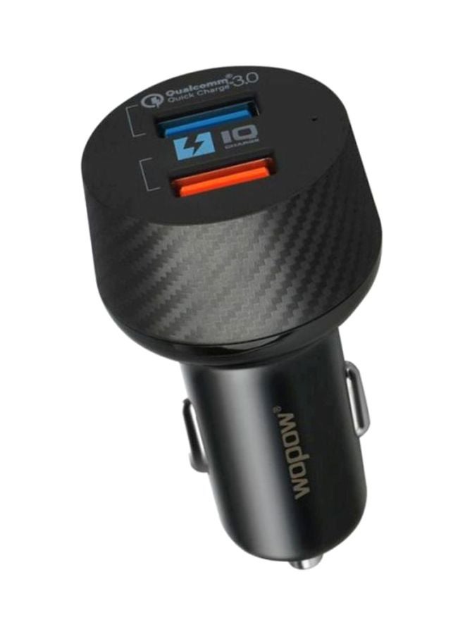 وبو شاحن سيارة أسود - Image 1