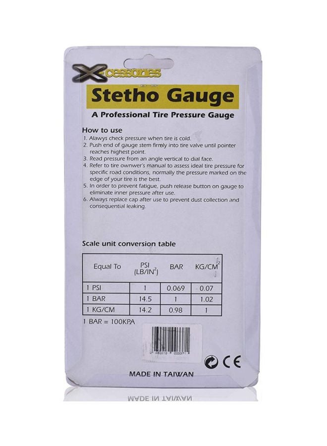 XCESSORIES Car Stetho Tyre Gauge  - Image 2