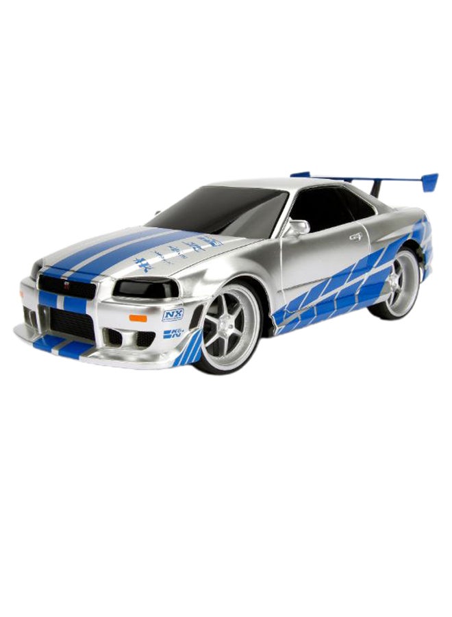 JADA Fast And Furious Remote Control Nissan Skyline GTR Car  - Image 2