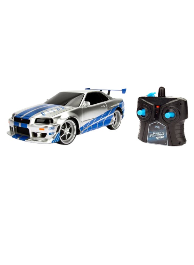 JADA Fast And Furious Remote Control Nissan Skyline GTR Car  - Image 3