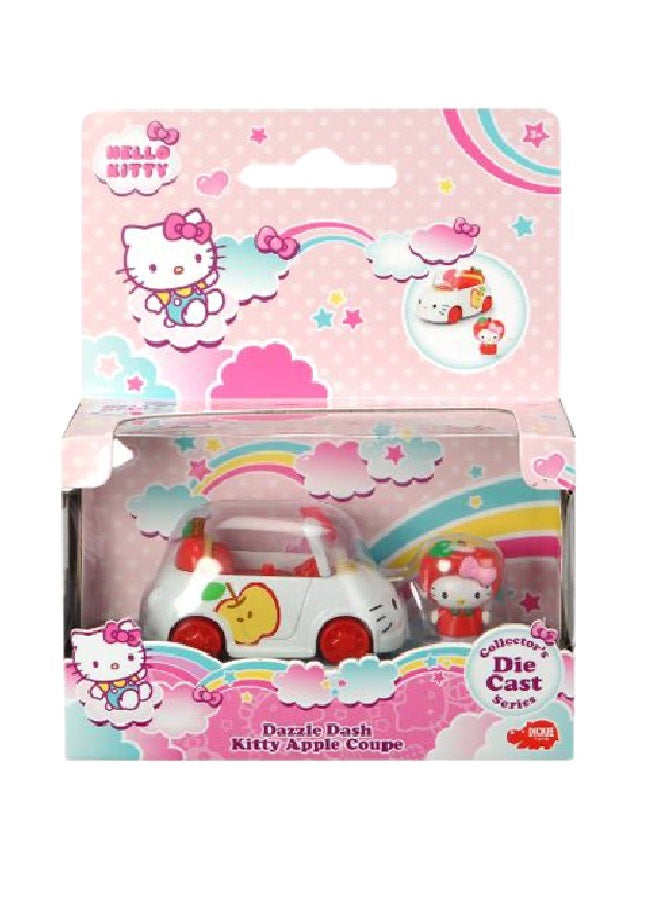 JADA - Hello Kitty Dazzle Dash Apple Vehicle With Figure - Image 1