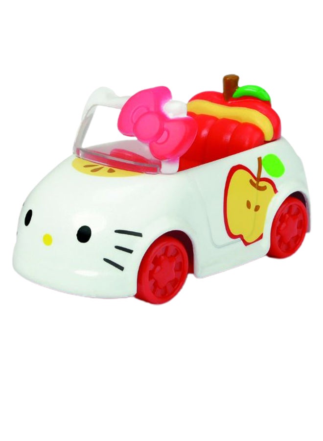 JADA - Hello Kitty Dazzle Dash Apple Vehicle With Figure - Image 1