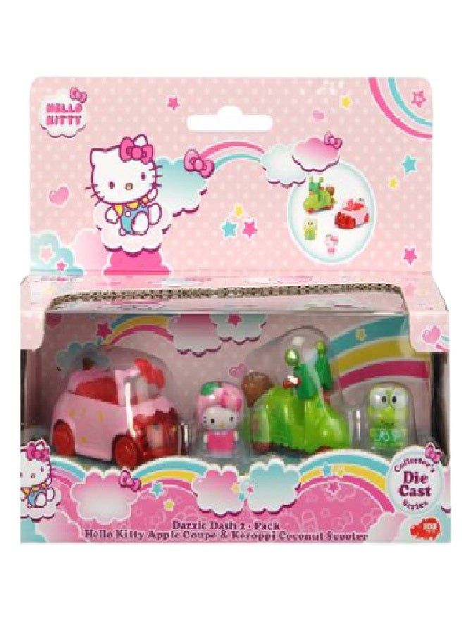 Hello Kitty - Hello Kitty Apple And Keroppi Coconut Vehicle With Figure Playset - Image 1