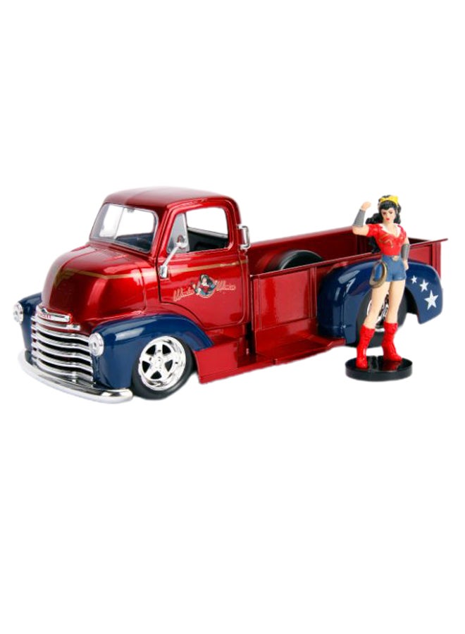 JADA DC Bombshells 1952 Chevy COE Pickup With Figure - Image 2