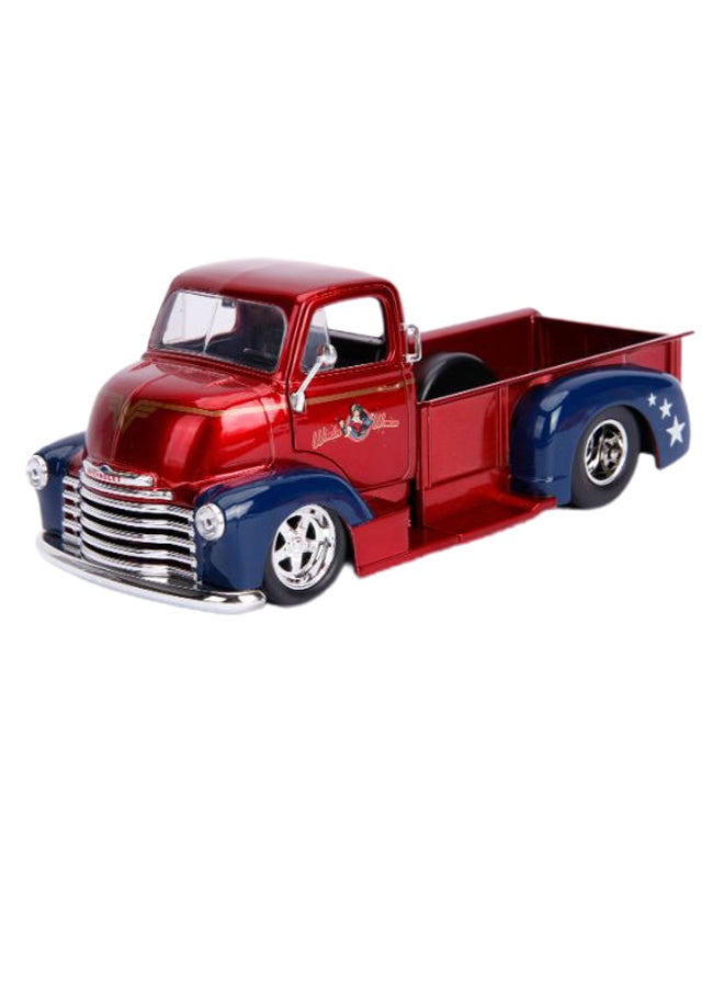 JADA DC Bombshells 1952 Chevy COE Pickup With Figure - Image 5