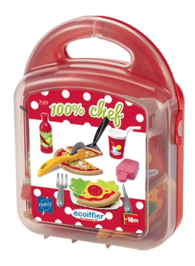 ecoiffier - 100 Percent Chef Pizza Case - Image 1