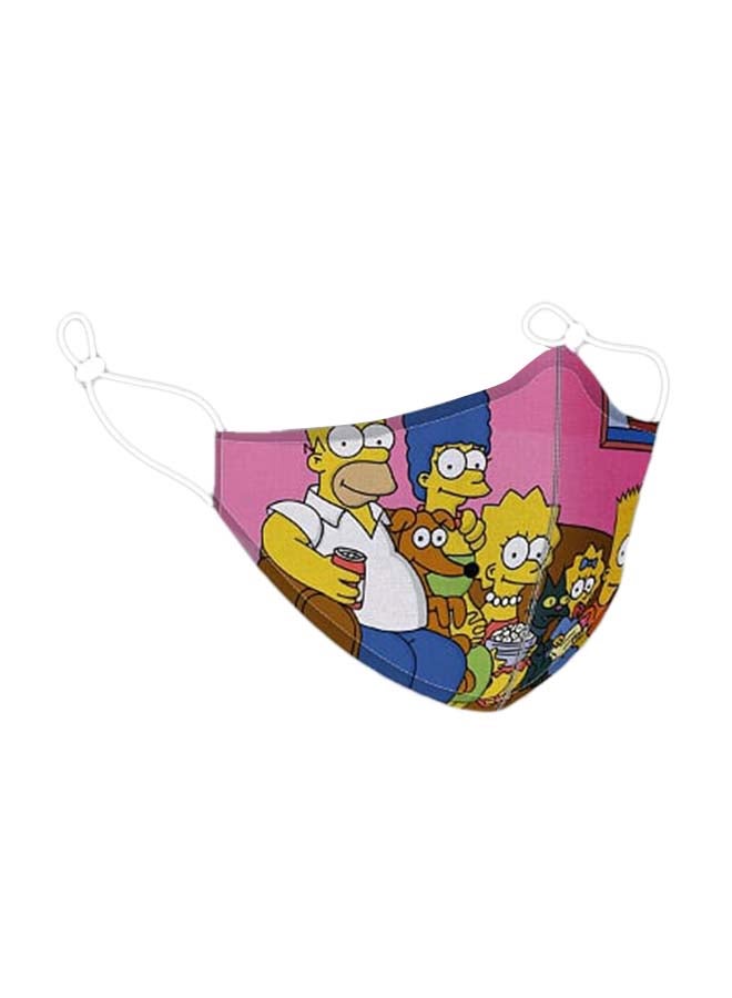 DINA ZAKI The Simpsons Printed Masks - Image 1