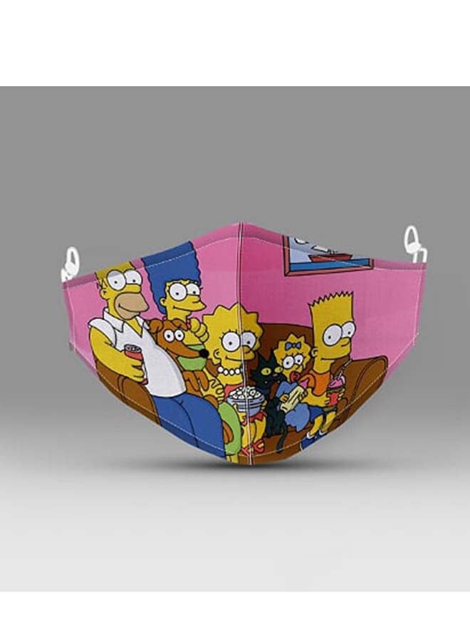 DINA ZAKI The Simpsons Printed Masks - Image 3