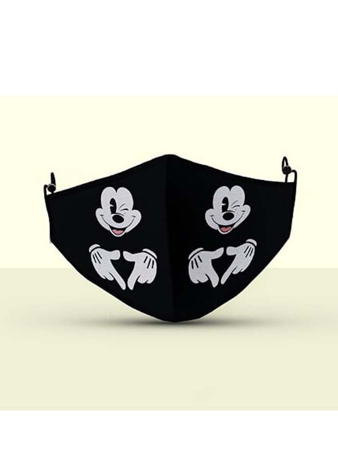 DINA ZAKI Micky Mouse Printed Masks - Image 3