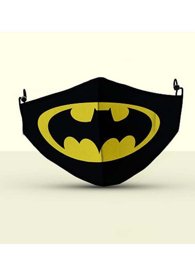 DINA ZAKI Batman Logo Printed Masks - Image 3