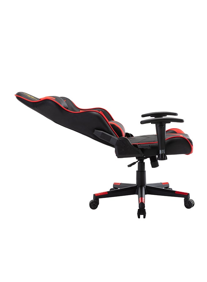 Blitzed Ergonomically Designed Super Comfort Gaming Chair With Headrest Pillow, Lumbar Cushion And Retractable Footrest Black/Red 84x65.5x29cm - Image 3