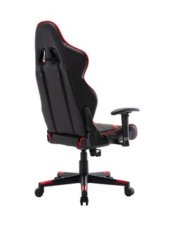 Blitzed Ergonomically Designed Super Comfort Gaming Chair With Headrest Pillow, Lumbar Cushion And Retractable Footrest Black/Red 84x65.5x29cm  - Image 4