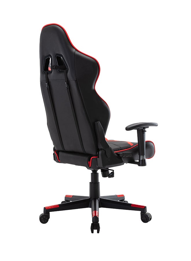 Blitzed Ergonomically Designed Super Comfort Gaming Chair With Headrest Pillow, Lumbar Cushion And Retractable Footrest Black/Red 84x65.5x29cm - Image 4