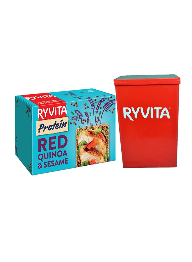Ryvita - Protein Quinoa And Sesame Bread With Container 200grams - Image 1