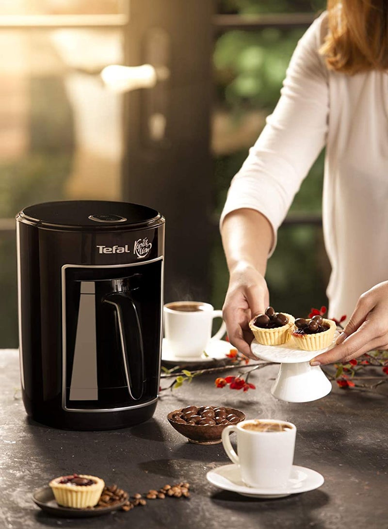 Tefal - Turkish Coffee Maker, Filer Coffee Maker, Convenient, Automatic CM820826 Black - Image 1
