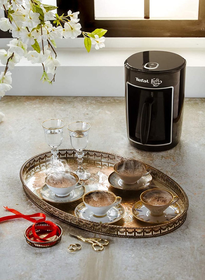 Tefal - Turkish Coffee Maker, Filer Coffee Maker, Convenient, Automatic CM820826 Black - Image 1