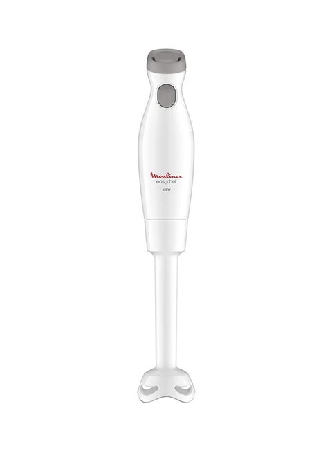 Hand Blender |Easy Chef Hand Stick Blender | Plastic Foot |2 Speeds |2 Years Warranty DD45A127 White / Pepper