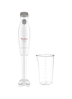 Moulinex Hand Blender |Easy Chef Hand Stick Blender | Plastic Foot |2 Speeds |2 Years Warranty DD45A127 White / Pepper  - Image 3