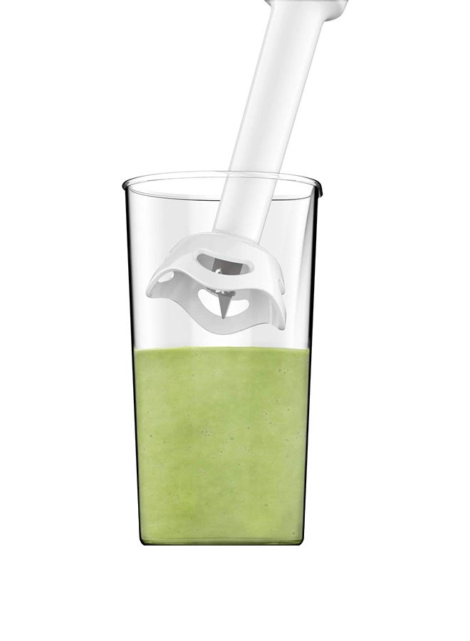 Moulinex - Hand Blender |Easy Chef Hand Stick Blender | Plastic Foot |2 Speeds |2 Years Warranty DD45A127 White / Pepper - Image 1