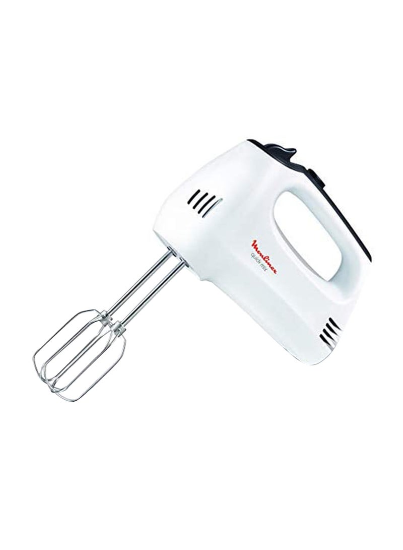 Moulinex Quick Mix Hand Mixer 300 W HM310127 White/Silver - Image 4