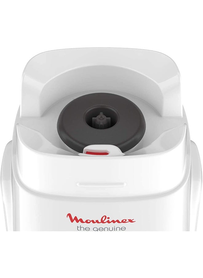 Moulinex - Blender | Genuine  Blender Smoothie Maker | Mixer | 2 Attachments | One Speed and Pulse Function | 2 Years Warranty 1.75 L 500 W LM242B27 White/Clear - Image 1