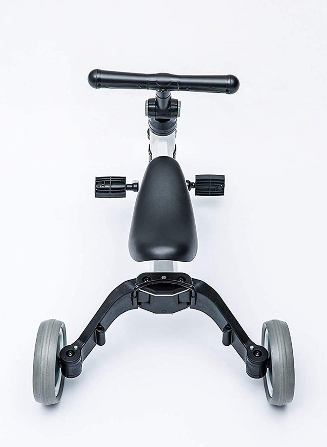 Kiwicool 3 In 1 Kids Foldabale Tricycle White/Black 60cm  - Image 3