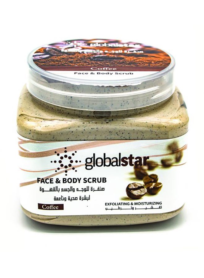Globalstar Face & Body Scrub Coffee 500ml