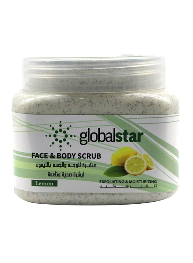 مقشر الوجه والجسم Globalstar بالليمون 500ملليلتر