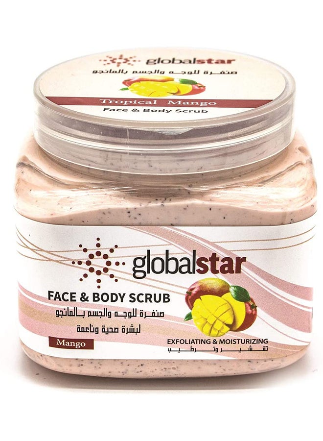 Globalstar Face & Body Scrub Mango 500ml