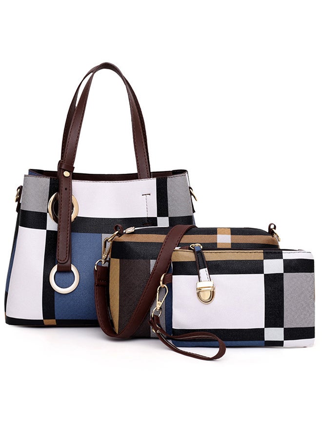 Three-piece Fashion One-shoulder Handbag Multicolour  - Image 1