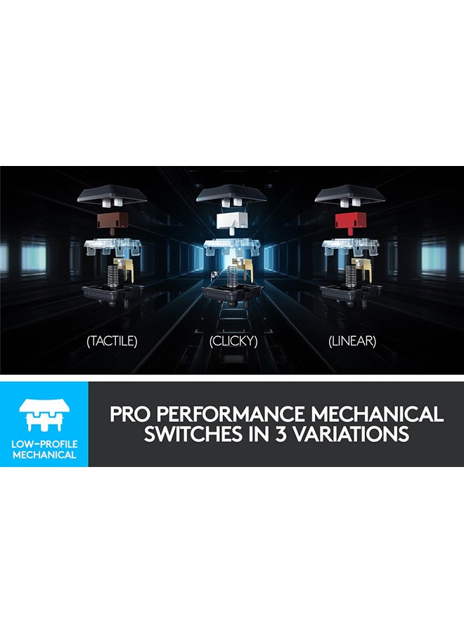 G915 Wireless RGB Mechanical Gaming Keyboard (Linear Switch)
