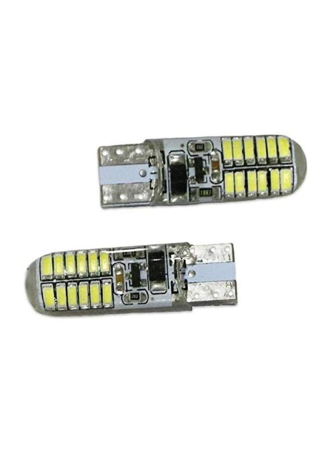 Toby's Pack Of 2 PCB 3014 24 SMD Flashing White Car Parking Light  - Image 4