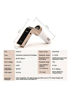 CARG7 2-In-1 Bluetooth Car FM Transmitter  - Image 2