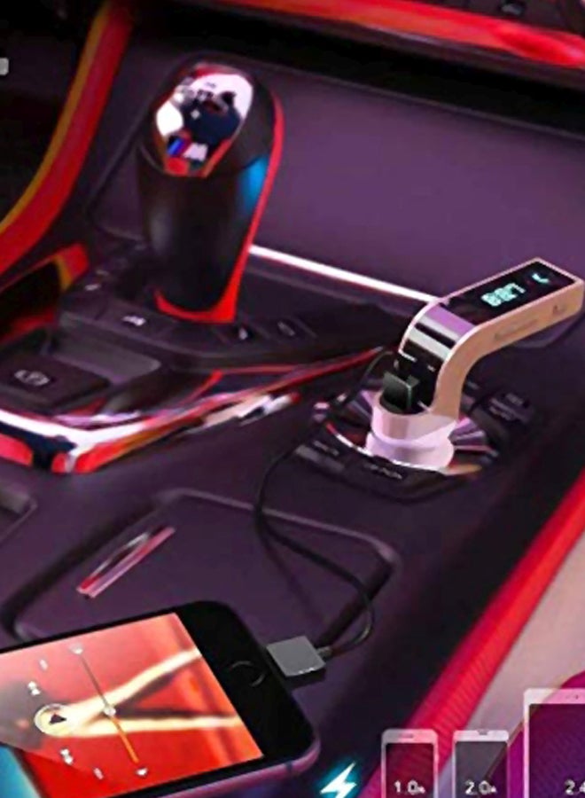 كار جي 7 جهاز إرسال إف إم للسيارة 2 في 1 يعمل بالبلوتوث - Image 5