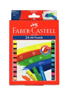 24-Piece Oil Pastels Set Multicolour