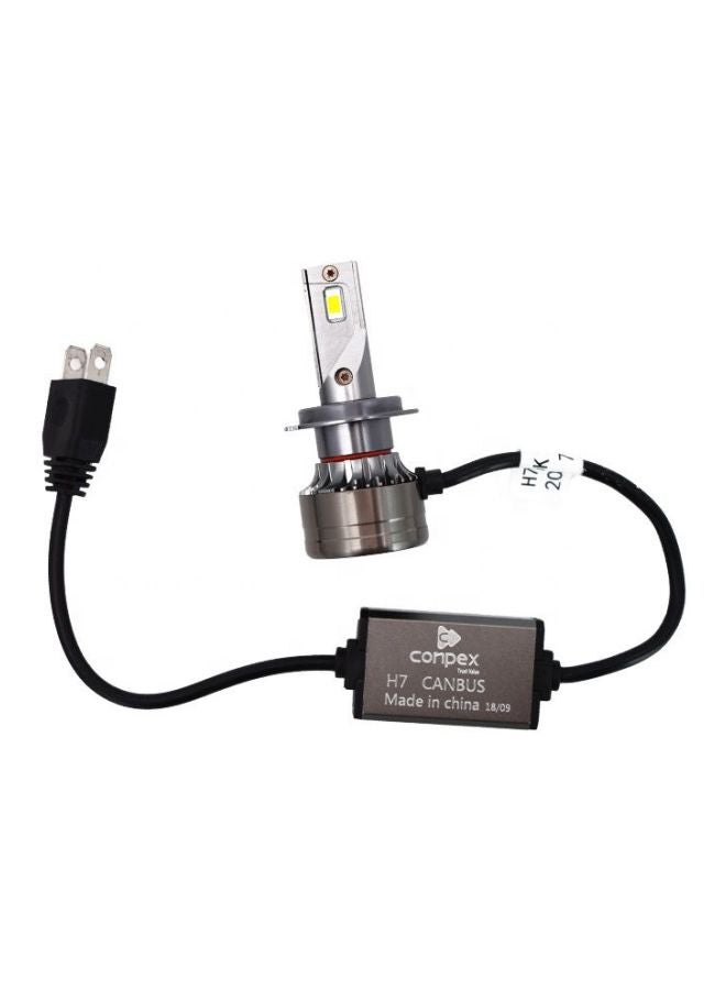 2-Piece H7 LED Headlight Bulb Car Light Kit