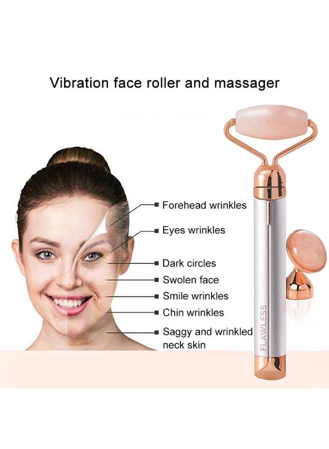 Toshionics - Finishing Touch Flawless Contour Vibrating Facial Roller And Massager Multicolour 13x3cm - Image 1